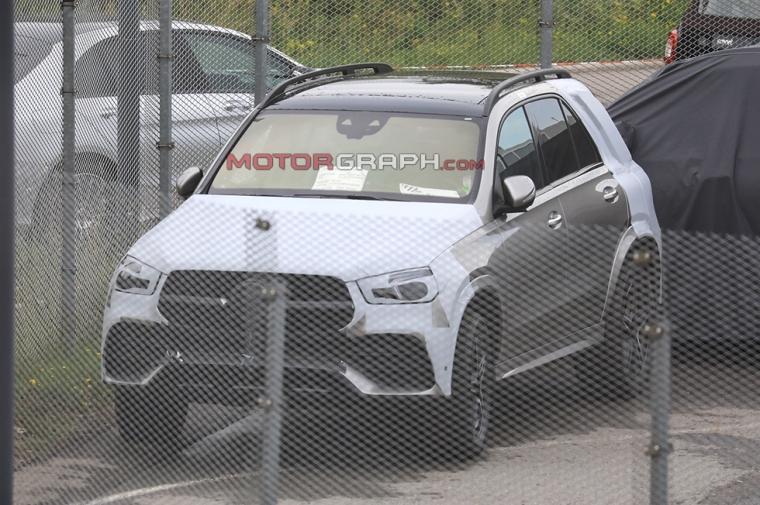 메르세데스-벤츠 GLE 시험주행차 (사진제공=Stefan Baldauf)