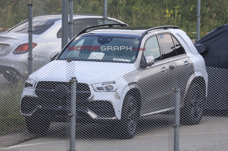 메르세데스-벤츠 GLE 시험주행차