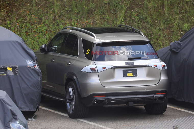 메르세데스-벤츠 GLE 시험주행차