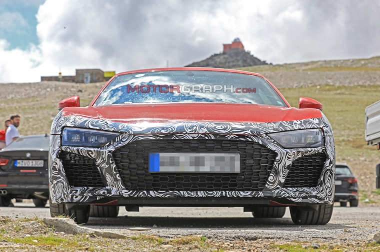 아우디 R8 시험주행차 (사진제공=Stefan Baldauf)