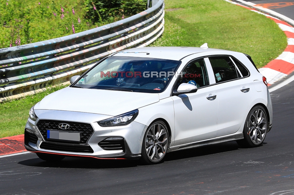 현대차 i30 N 시험주행차