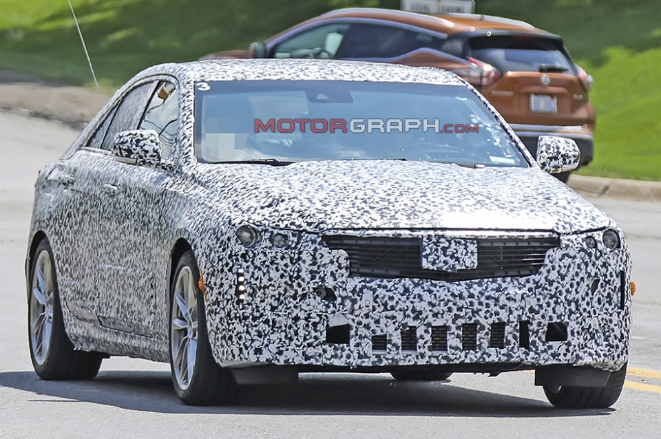 캐딜락 CT4 시험주행차 (사진제공=Stefan Baldauf)