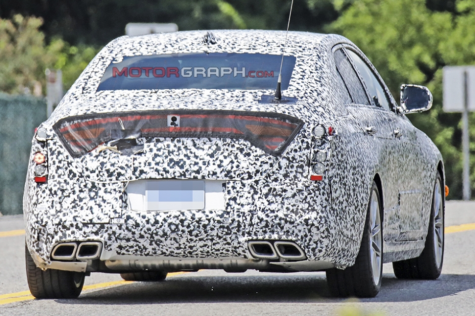 캐딜락 CT4 시험주행차