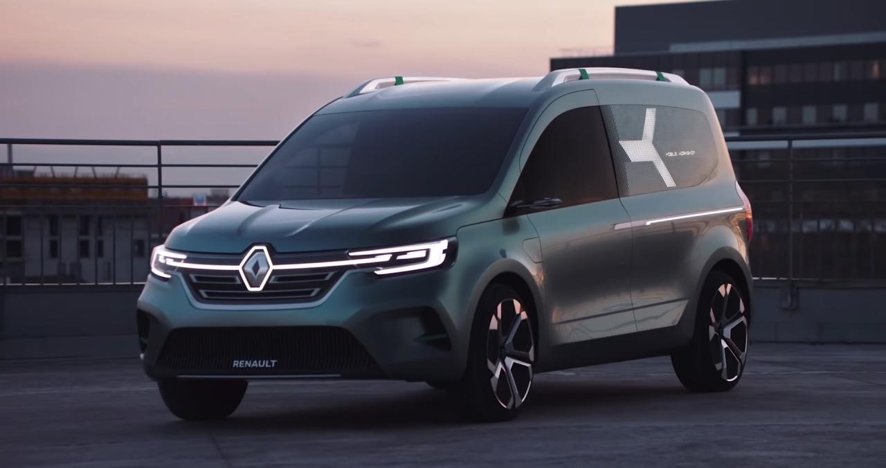 르노 캉구 Z.E. 콘셉트 (캡쳐=르노그룹 공식 유튜브 영상)