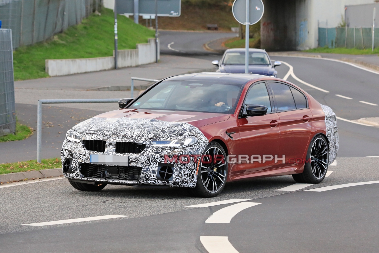 BMW M5 프로토타입 (사진제공 : Stefan Baldauf)<br>