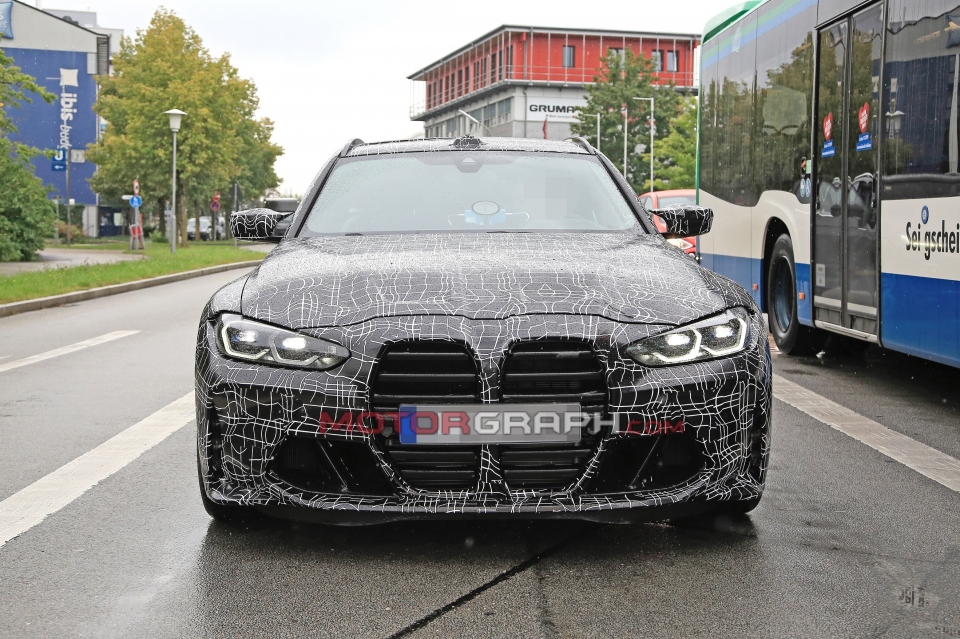 BMW M3 투어링 시험주행차량 (사진제공:S. Baldauf/SB-Medien)