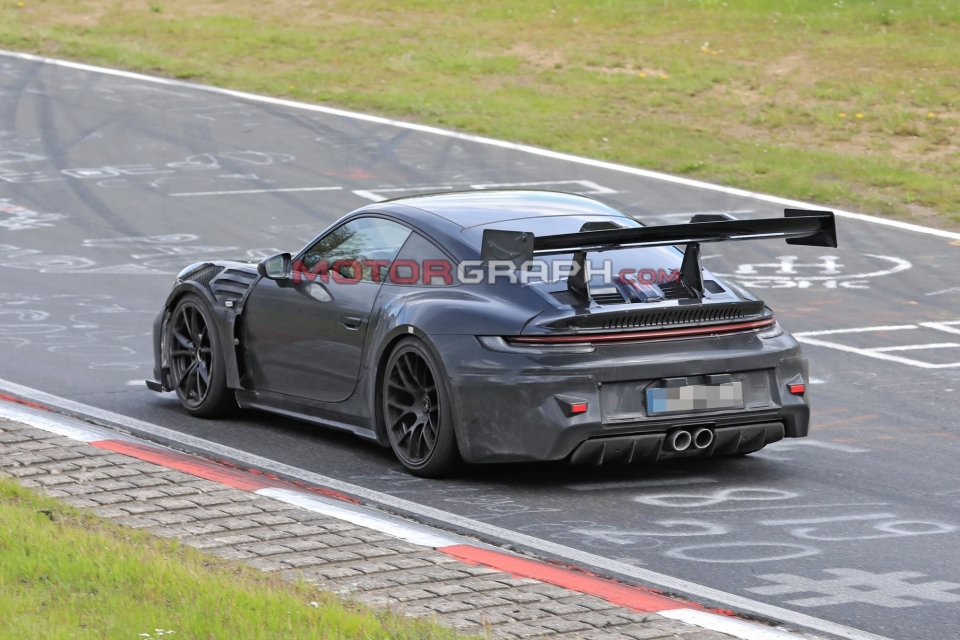 포르쉐 911 GT3 RS 시험주행차량 (사진제공:S. Baldauf/SB-Medien)