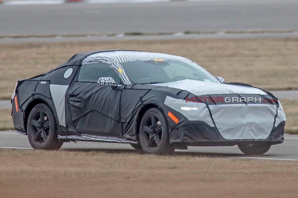 포드 7세대 머스탱 시험주행차량 (사진제공 : S. Baldauf/SB-Medien)