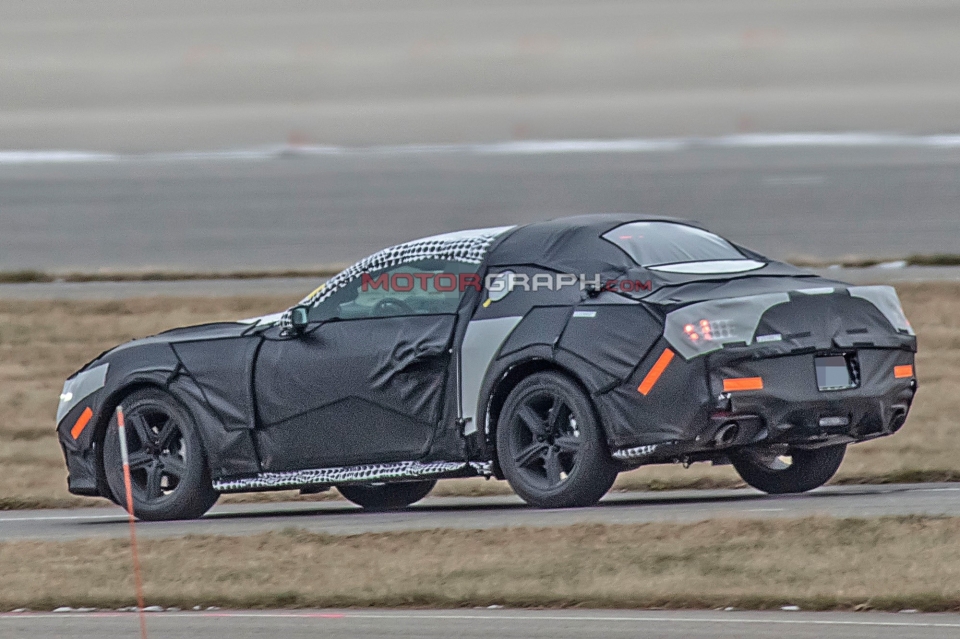 포드 7세대 머스탱 시험주행차량 (사진제공 : S. Baldauf/SB-Medien)