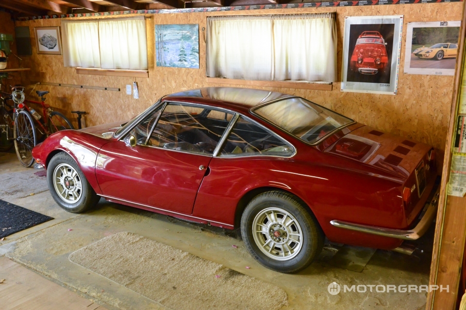 피아트 모레티 850 스포르티바. 단 40대만 만들어졌고, 미국에는 한대만 남아있다.