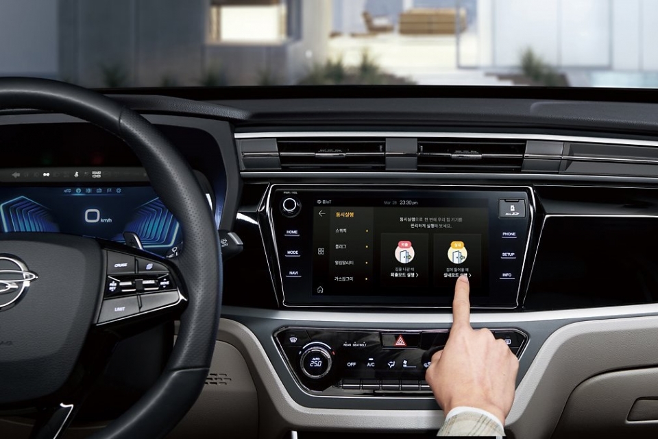 LG유플러스, 네이버, 쌍용차가 공동개발한 커넥티드서비스 '인포콘'